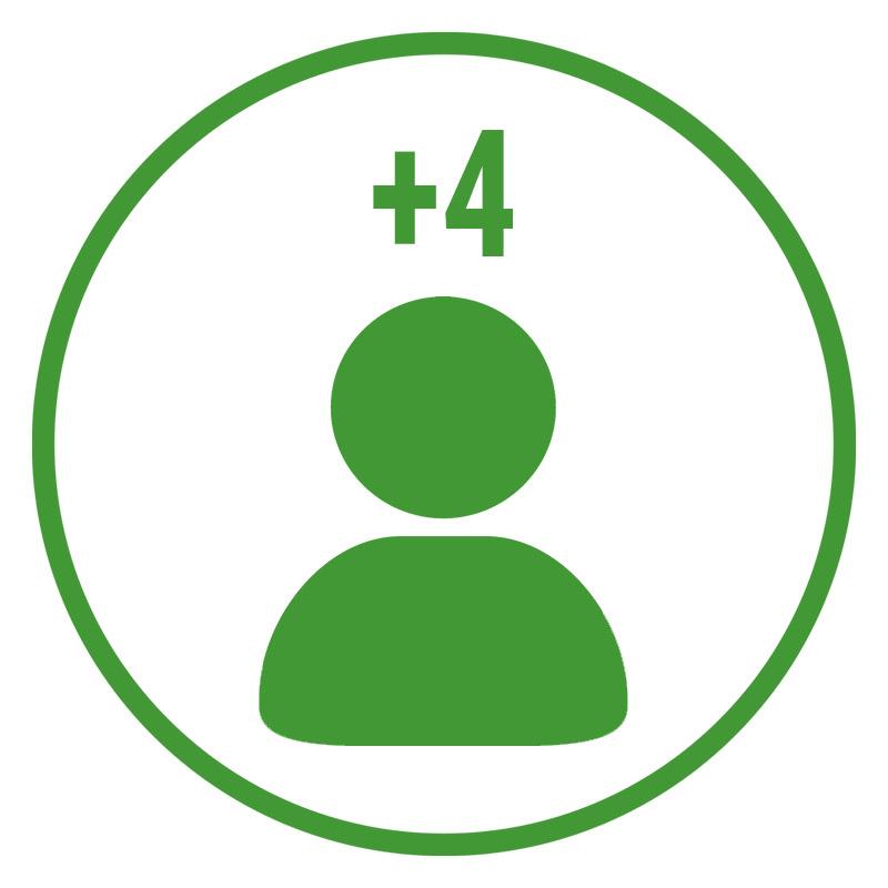 4 Extra pers.Vegabox