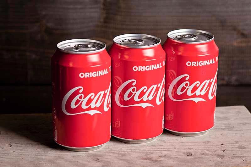 Coca-cola blikje 330 cc