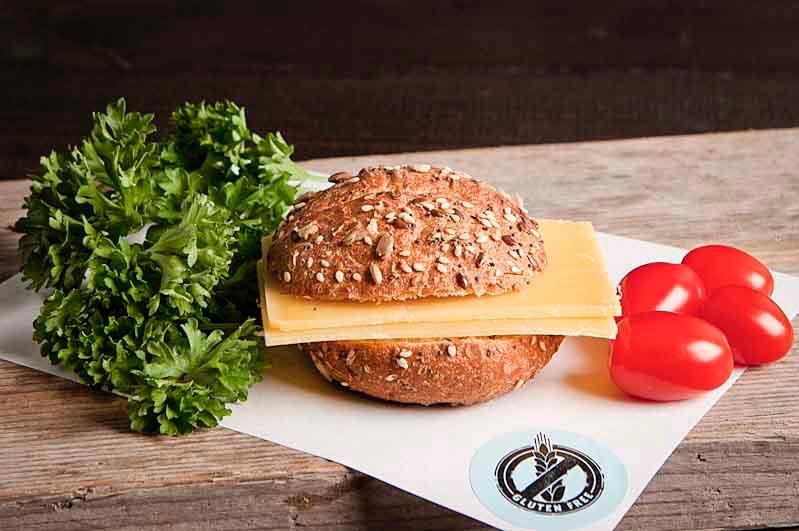 Glutenvrij broodje oude kaas