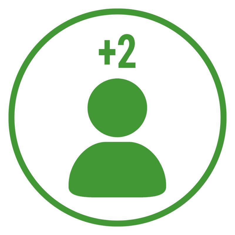 Kerstlunch: 2 Extra personen