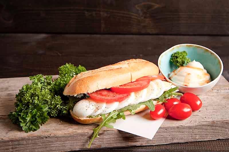 Lactosevrij broodje geklutst ei