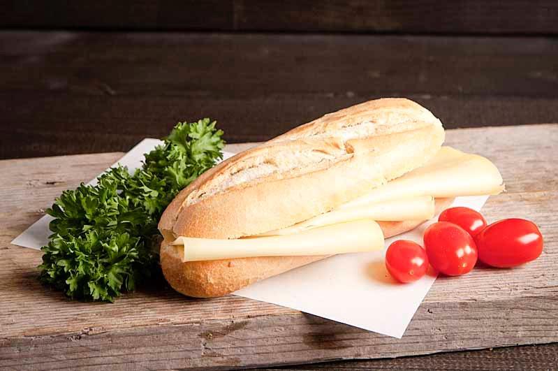 Notenvrij broodje jonge kaas