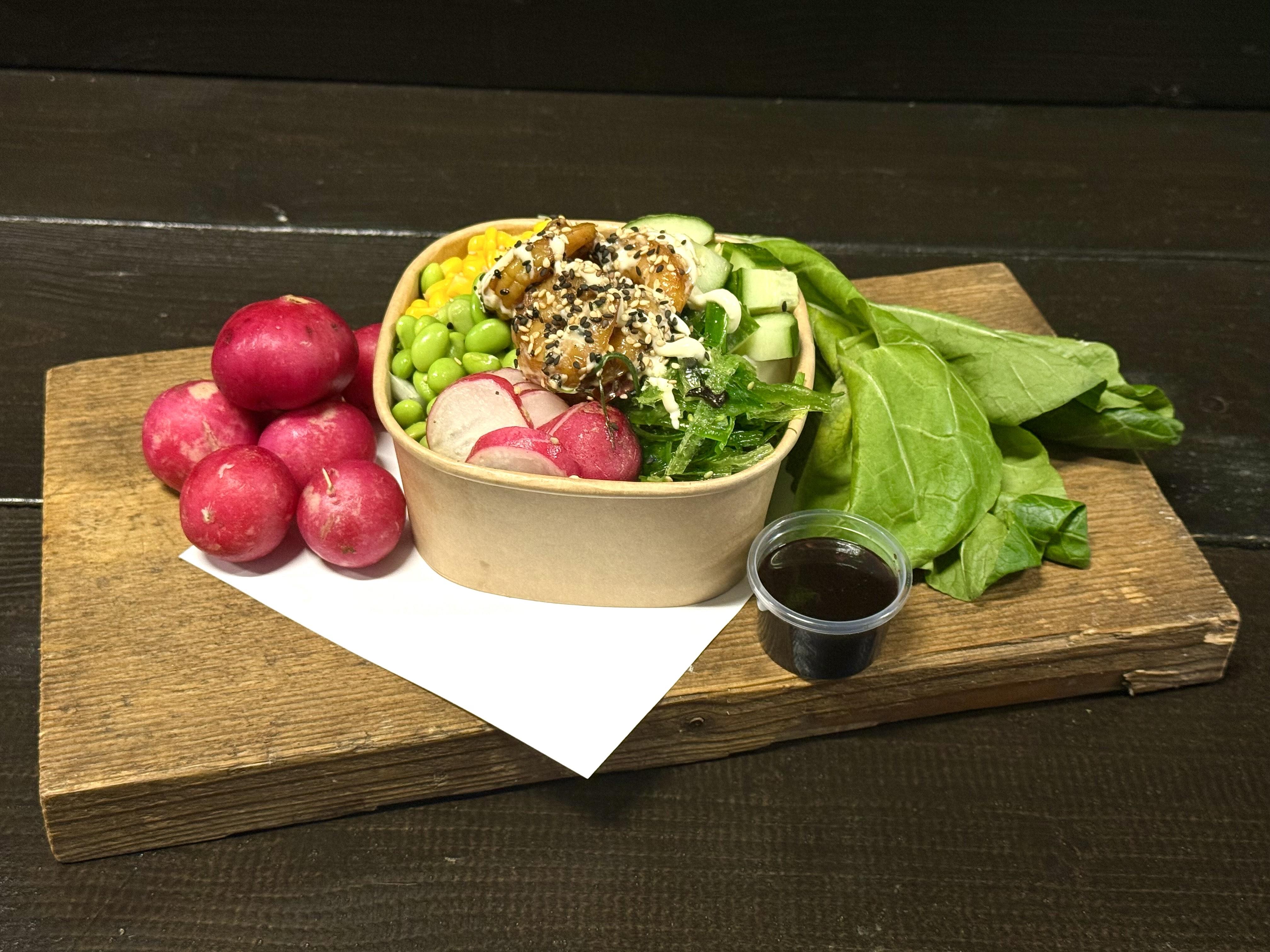 Pokebowl Asian gamba's 350cc