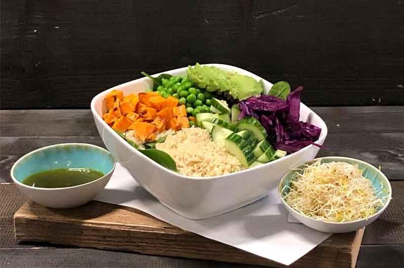 Superfood salade Vegan (Kom 10-15 pers.)