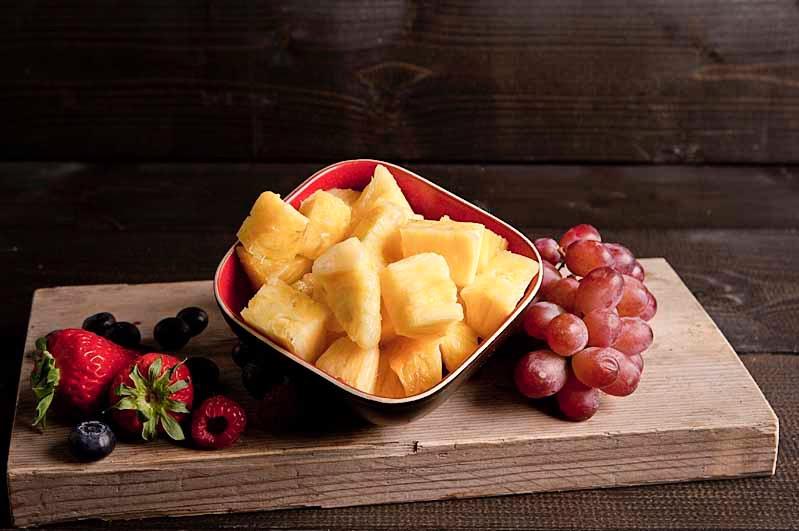 Vers gesneden ananas 350cc