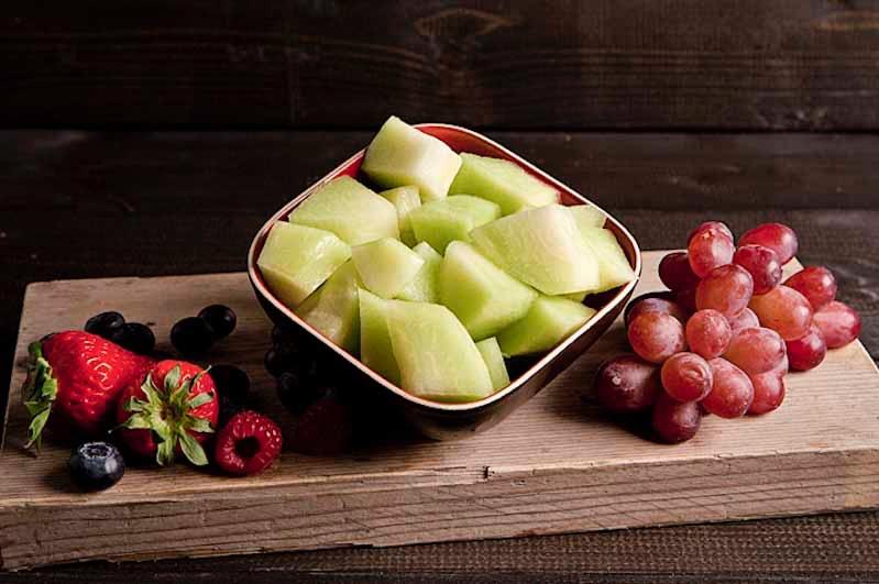 Vers gesneden galia meloen 350cc